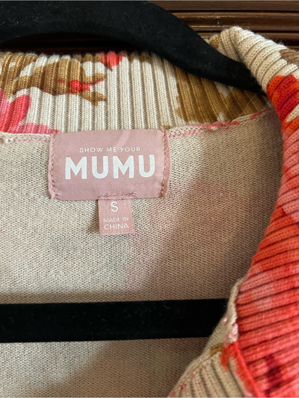Dexter Button Sweater Dress in Tan Hillside
SHOW ME YOUR MUMU - Picture 2 of 5